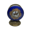 French Ormolu-Mounted Match Holder With Equestrian Scene
