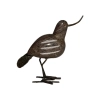 Rustic Stone Bird Sculpture
