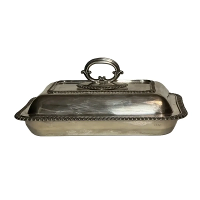 Silver-Plated Serving Dish