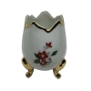 Vintage Porcelain Egg-Form Trinket Dish