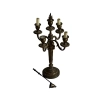 Antique Neoclassical Bronze Candelabra