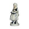 Capodimonte Porcelain Reading Lady Figurine