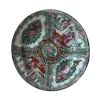 Chinese Famille Rose Medallion Plate, Qianlong Mark