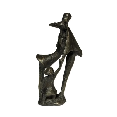 Corry Ammerlaan 'Happy Family' Bronze Sculpture