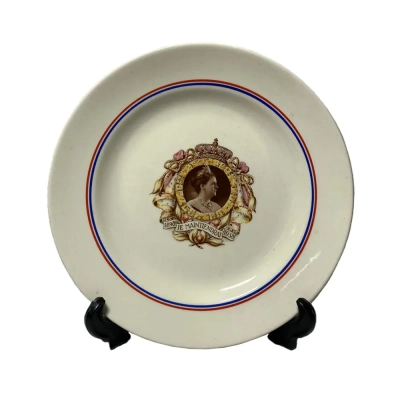 Queen Wilhelmina Commemorative Plate
