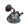 Tiffany-Style Cherry Blossom Stained Glass Wall Lamp