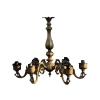 Victorian Baroque Bronze Chandelier