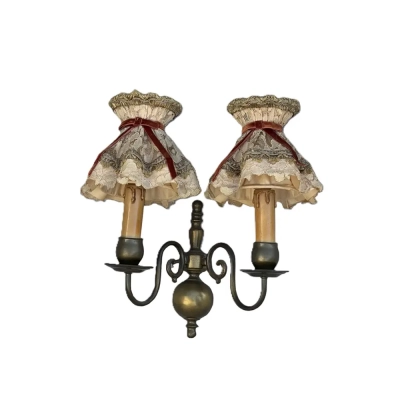 Victorian Double Wall Lamp