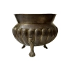 Antique Victorian Brass Jardinière With Claw Feet