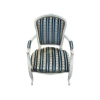 Louis XV-Style Distressed Fauteuil